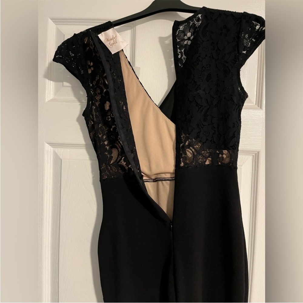 NWT Mendocino Black Lace Dress - Picture 7 of 9